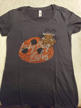 Load image into Gallery viewer, Black BLING Tee - SMALL
