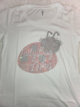 Load image into Gallery viewer, White BLING Tee - MEDIUM
