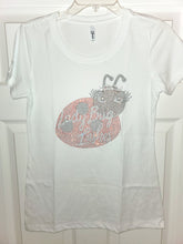 Load image into Gallery viewer, White BLING Tee - MEDIUM
