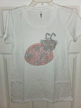 Load image into Gallery viewer, White BLING Tee - XX-LARGE
