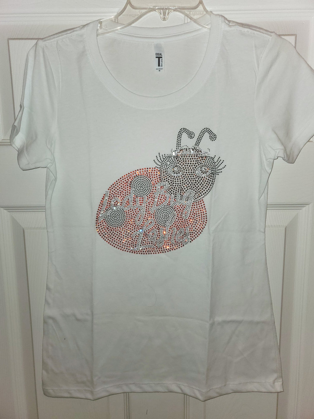 White BLING Tee - XX-LARGE