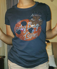 Load image into Gallery viewer, Black BLING Tee - SMALL
