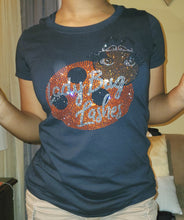 Load image into Gallery viewer, Black BLING Tee - LARGE
