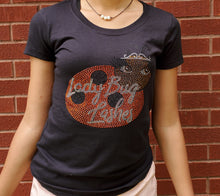 Load image into Gallery viewer, Black BLING Tee - MEDIUM
